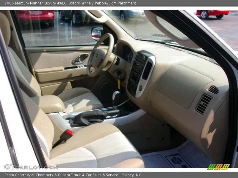 Oxford White / Pebble/Light Parchment 2006 Mercury Mariner Luxury 4WD