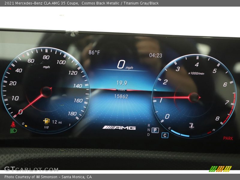  2021 CLA AMG 35 Coupe AMG 35 Coupe Gauges