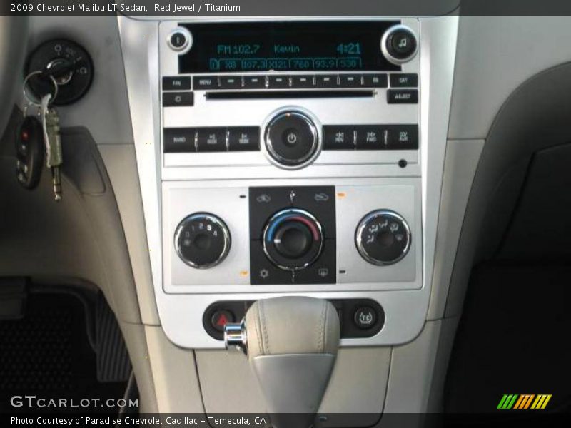 Red Jewel / Titanium 2009 Chevrolet Malibu LT Sedan