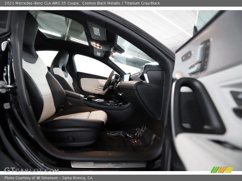 Cosmos Black Metallic / Titanium Gray/Black 2021 Mercedes-Benz CLA AMG 35 Coupe