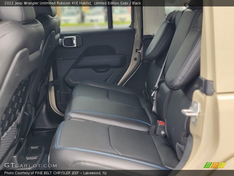 Rear Seat of 2022 Wrangler Unlimited Rubicon 4XE Hybrid