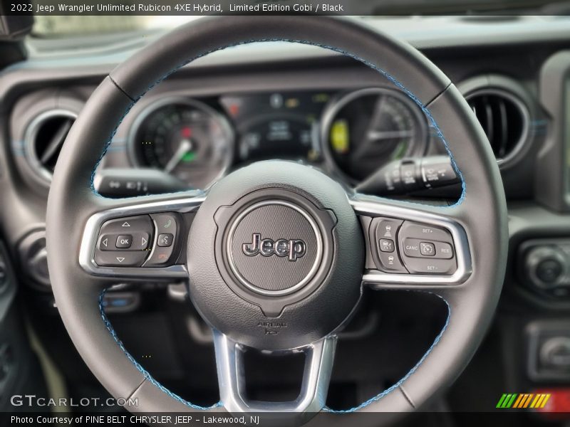  2022 Wrangler Unlimited Rubicon 4XE Hybrid Steering Wheel