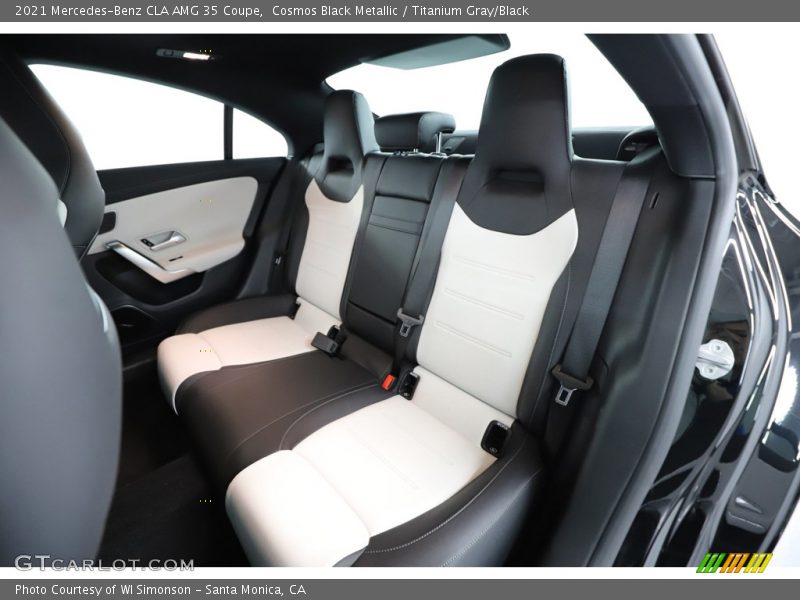 Rear Seat of 2021 CLA AMG 35 Coupe