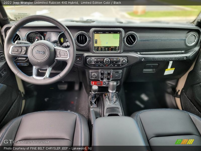  2022 Wrangler Unlimited Rubicon 4XE Hybrid Black Interior