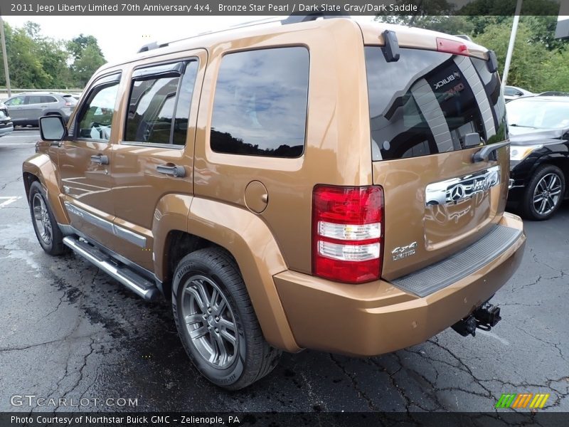 Bronze Star Pearl / Dark Slate Gray/Dark Saddle 2011 Jeep Liberty Limited 70th Anniversary 4x4