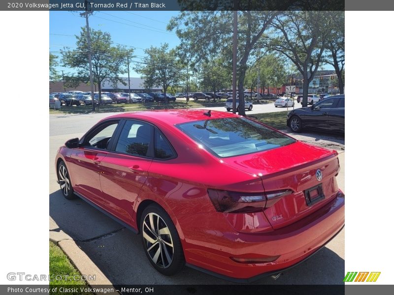 Tornado Red / Titan Black 2020 Volkswagen Jetta GLI