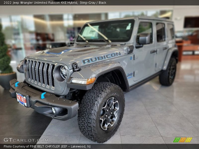 Sting-Gray / Black 2022 Jeep Wrangler Unlimited Rubicon 4XE Hybrid