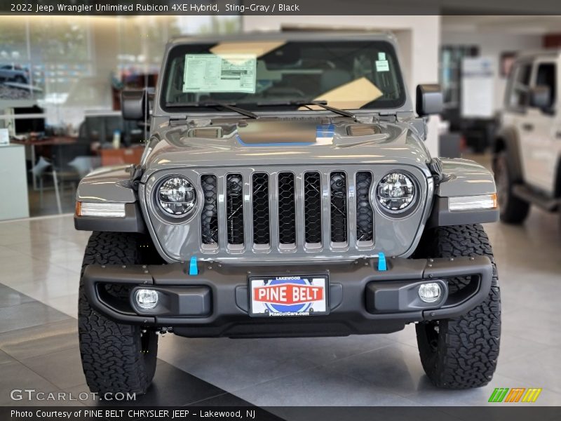 Sting-Gray / Black 2022 Jeep Wrangler Unlimited Rubicon 4XE Hybrid