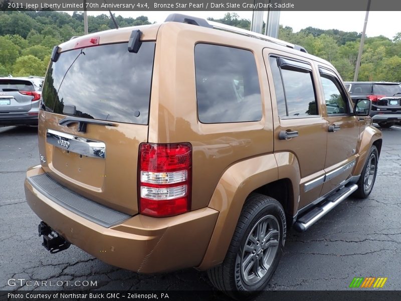 Bronze Star Pearl / Dark Slate Gray/Dark Saddle 2011 Jeep Liberty Limited 70th Anniversary 4x4