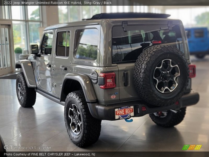Sting-Gray / Black 2022 Jeep Wrangler Unlimited Rubicon 4XE Hybrid