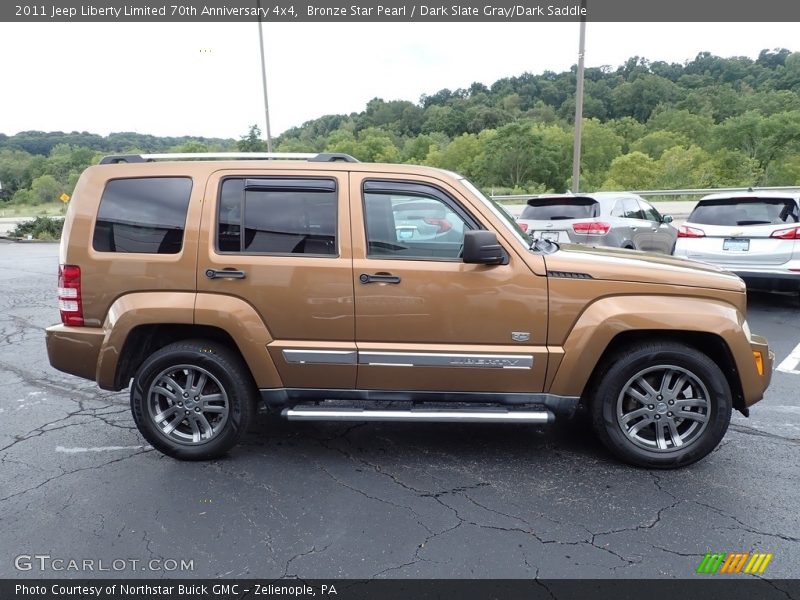 Bronze Star Pearl / Dark Slate Gray/Dark Saddle 2011 Jeep Liberty Limited 70th Anniversary 4x4