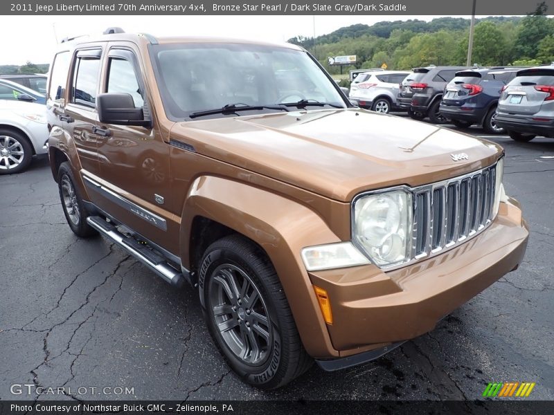Bronze Star Pearl / Dark Slate Gray/Dark Saddle 2011 Jeep Liberty Limited 70th Anniversary 4x4