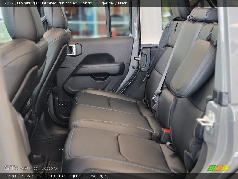 Rear Seat of 2022 Wrangler Unlimited Rubicon 4XE Hybrid