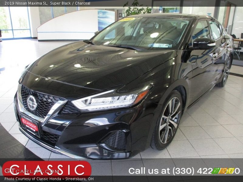 Super Black / Charcoal 2019 Nissan Maxima SL