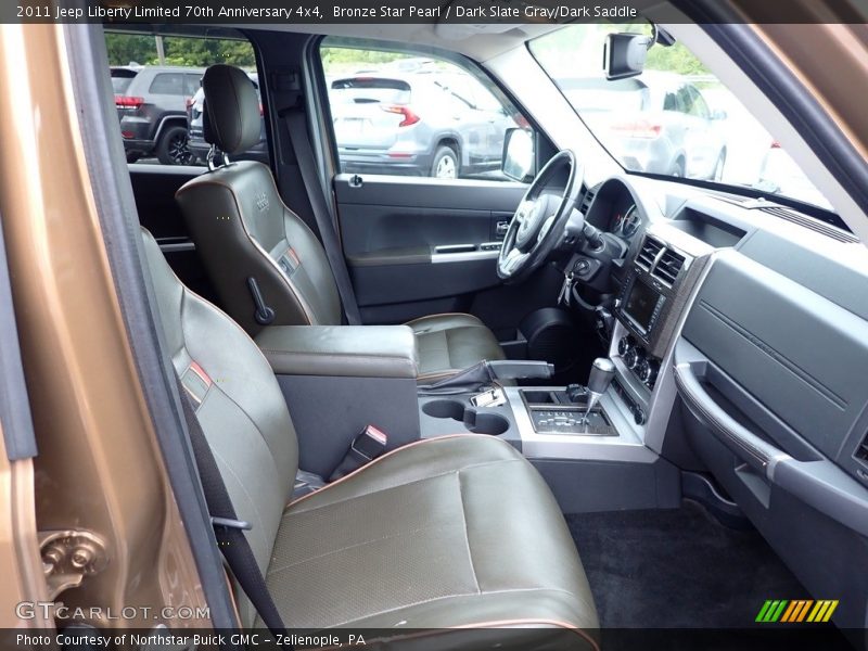 Bronze Star Pearl / Dark Slate Gray/Dark Saddle 2011 Jeep Liberty Limited 70th Anniversary 4x4