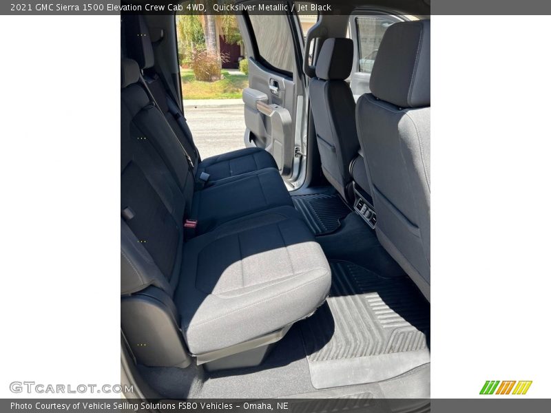 Quicksilver Metallic / Jet Black 2021 GMC Sierra 1500 Elevation Crew Cab 4WD