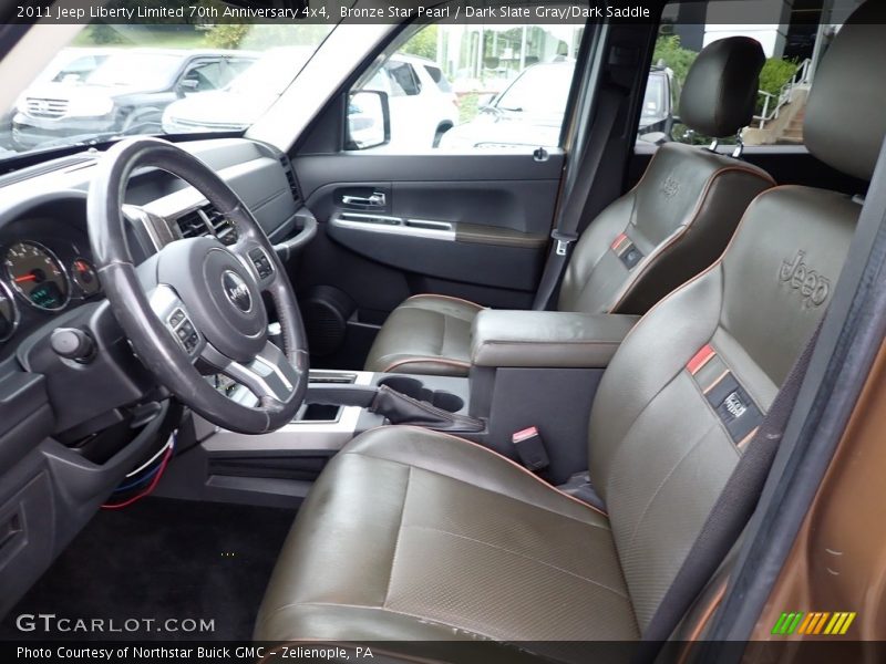 Bronze Star Pearl / Dark Slate Gray/Dark Saddle 2011 Jeep Liberty Limited 70th Anniversary 4x4
