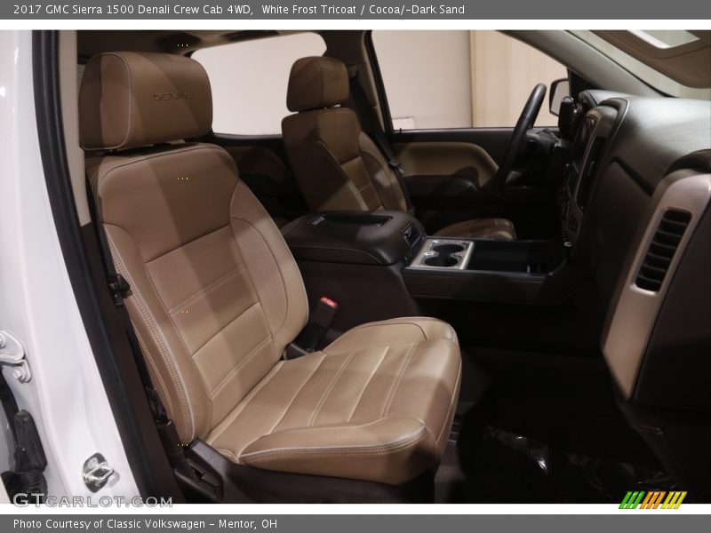 White Frost Tricoat / Cocoa/­Dark Sand 2017 GMC Sierra 1500 Denali Crew Cab 4WD