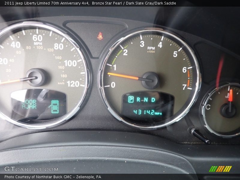 Bronze Star Pearl / Dark Slate Gray/Dark Saddle 2011 Jeep Liberty Limited 70th Anniversary 4x4