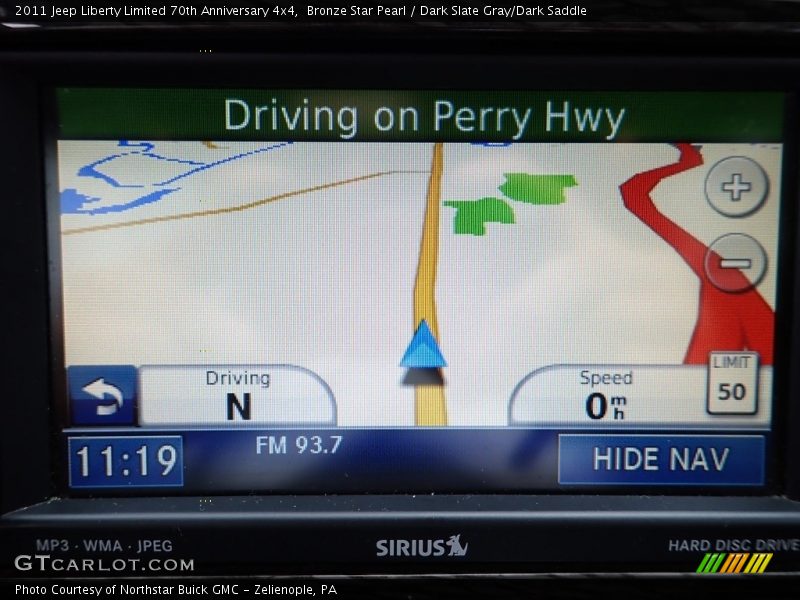 Bronze Star Pearl / Dark Slate Gray/Dark Saddle 2011 Jeep Liberty Limited 70th Anniversary 4x4