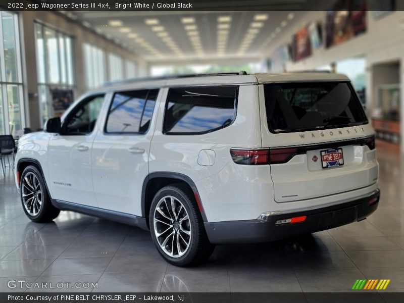 Bright White / Global Black 2022 Jeep Wagoneer Series III 4x4