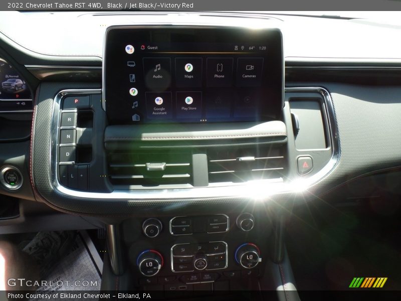 Black / Jet Black/­Victory Red 2022 Chevrolet Tahoe RST 4WD