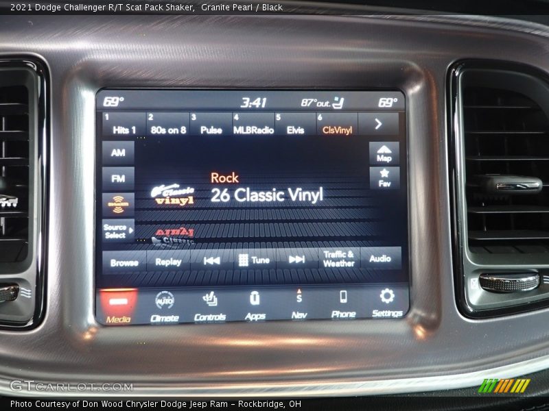 Granite Pearl / Black 2021 Dodge Challenger R/T Scat Pack Shaker