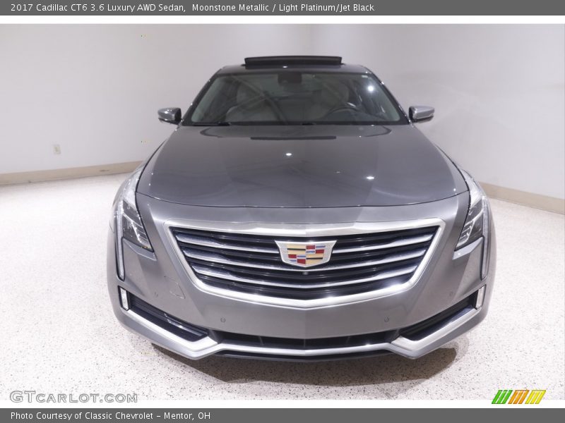 Moonstone Metallic / Light Platinum/Jet Black 2017 Cadillac CT6 3.6 Luxury AWD Sedan