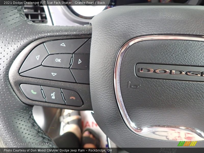 Granite Pearl / Black 2021 Dodge Challenger R/T Scat Pack Shaker