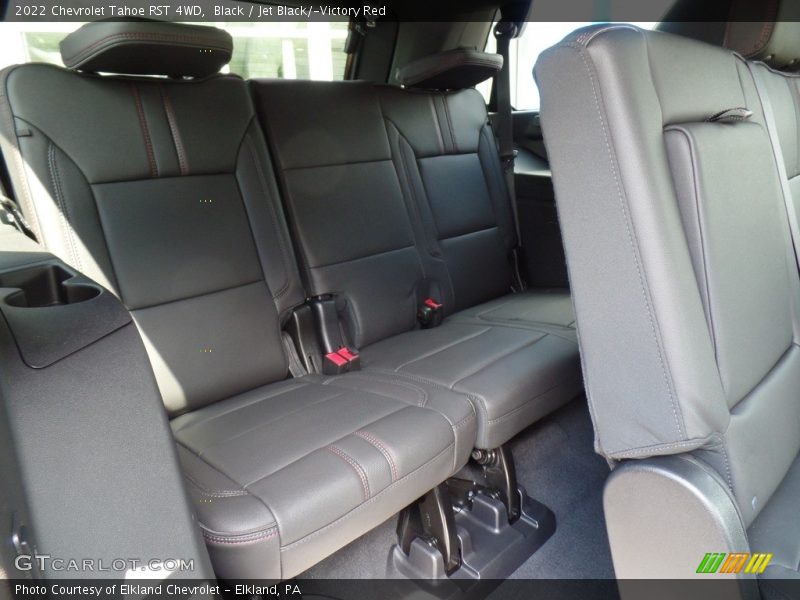 Black / Jet Black/­Victory Red 2022 Chevrolet Tahoe RST 4WD