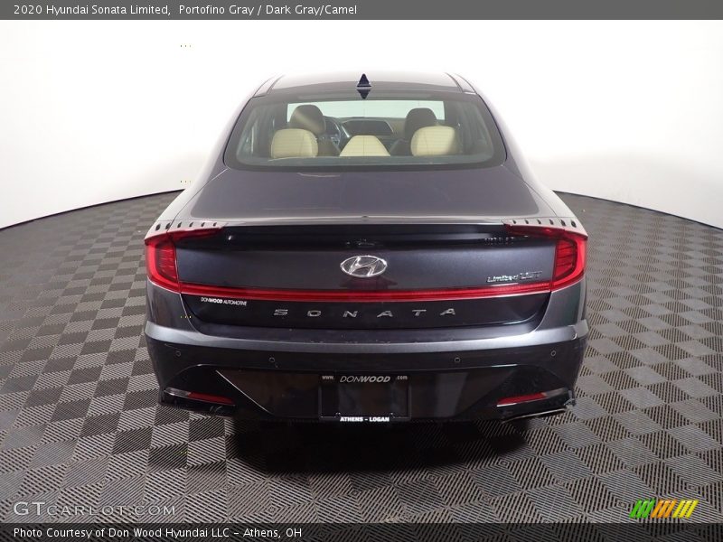 Portofino Gray / Dark Gray/Camel 2020 Hyundai Sonata Limited