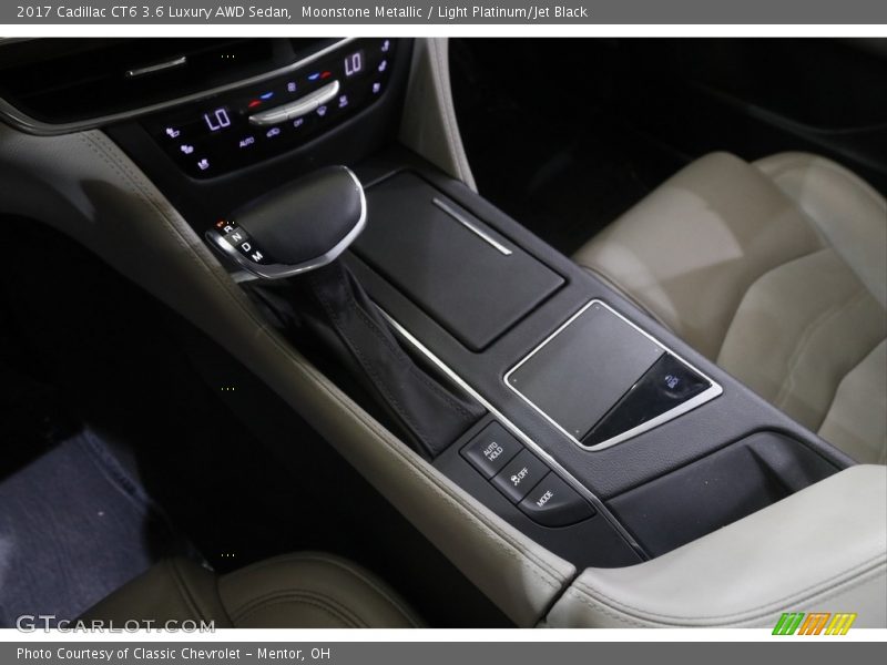 Moonstone Metallic / Light Platinum/Jet Black 2017 Cadillac CT6 3.6 Luxury AWD Sedan