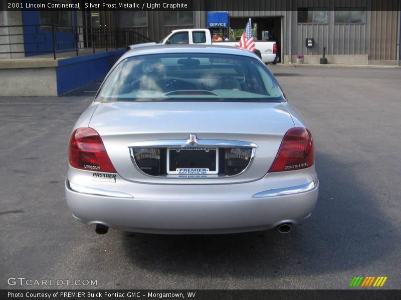 Silver Frost Metallic / Light Graphite 2001 Lincoln Continental