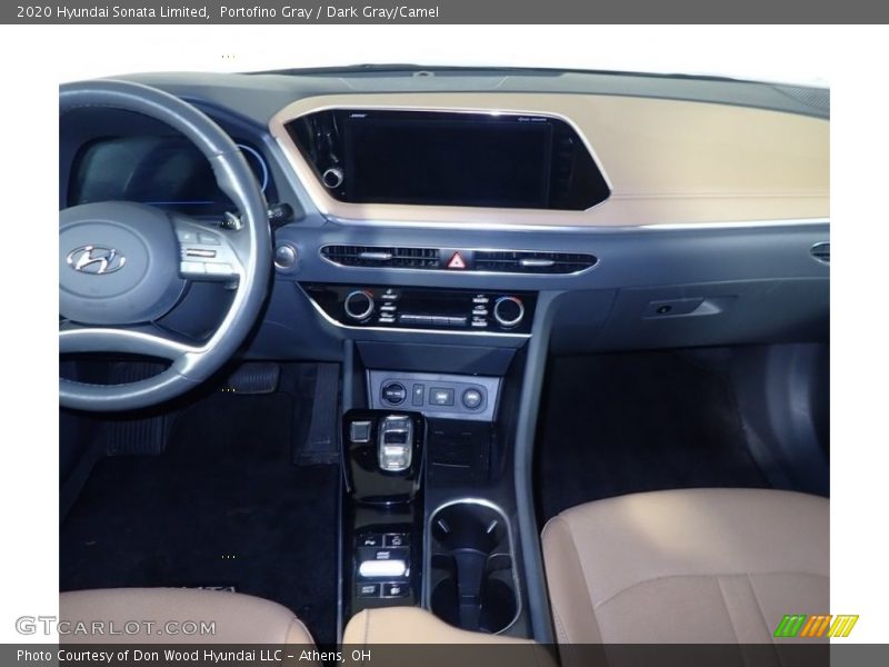 Portofino Gray / Dark Gray/Camel 2020 Hyundai Sonata Limited