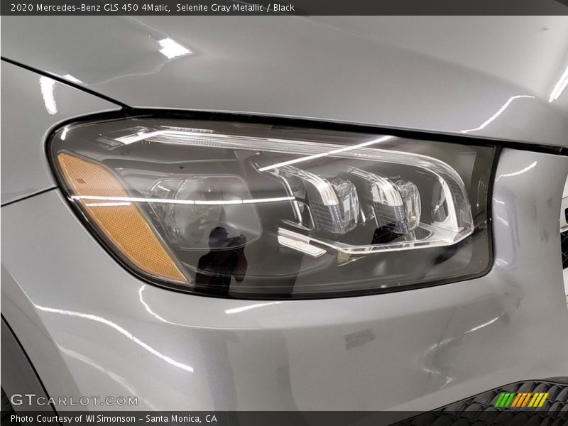 Selenite Gray Metallic / Black 2020 Mercedes-Benz GLS 450 4Matic