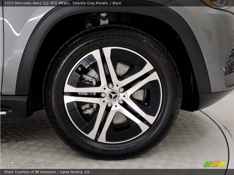 Selenite Gray Metallic / Black 2020 Mercedes-Benz GLS 450 4Matic