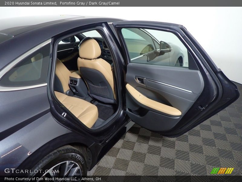 Portofino Gray / Dark Gray/Camel 2020 Hyundai Sonata Limited