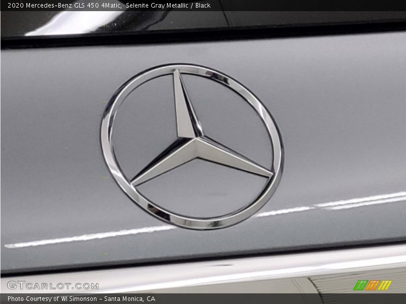 Selenite Gray Metallic / Black 2020 Mercedes-Benz GLS 450 4Matic