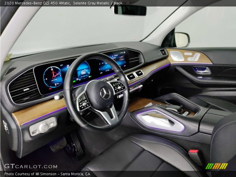 Selenite Gray Metallic / Black 2020 Mercedes-Benz GLS 450 4Matic