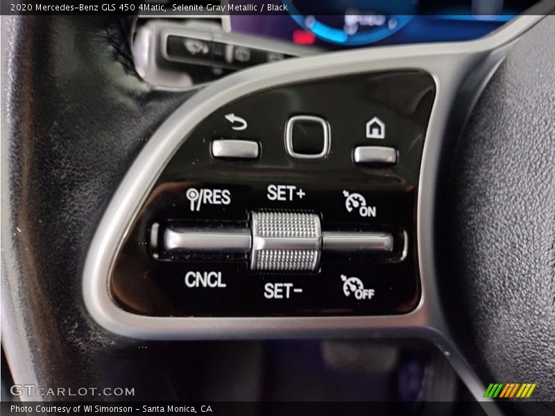 Selenite Gray Metallic / Black 2020 Mercedes-Benz GLS 450 4Matic