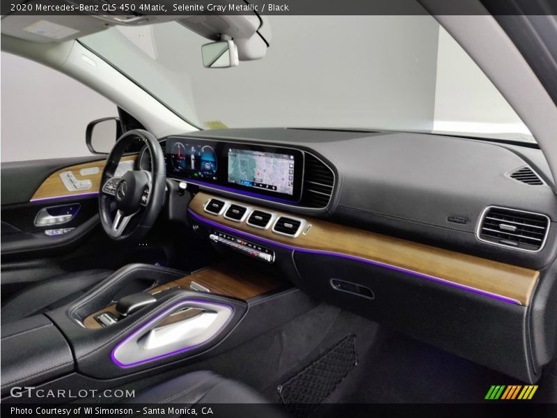 Selenite Gray Metallic / Black 2020 Mercedes-Benz GLS 450 4Matic
