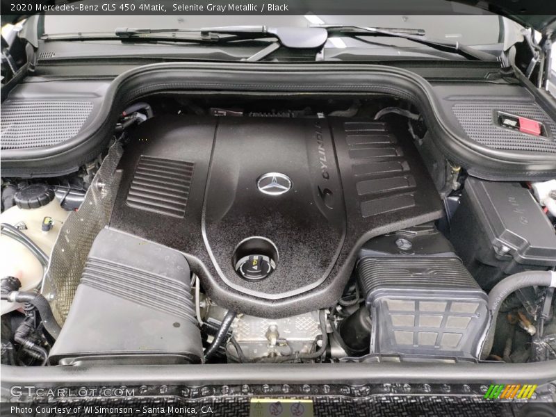 Selenite Gray Metallic / Black 2020 Mercedes-Benz GLS 450 4Matic