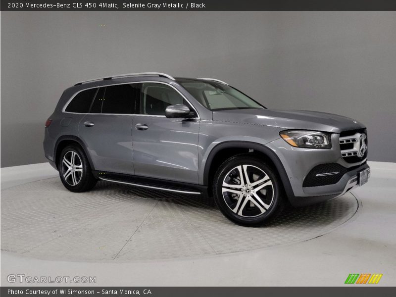 Selenite Gray Metallic / Black 2020 Mercedes-Benz GLS 450 4Matic