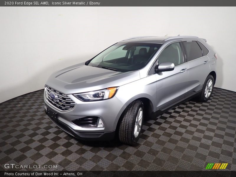Iconic Silver Metallic / Ebony 2020 Ford Edge SEL AWD