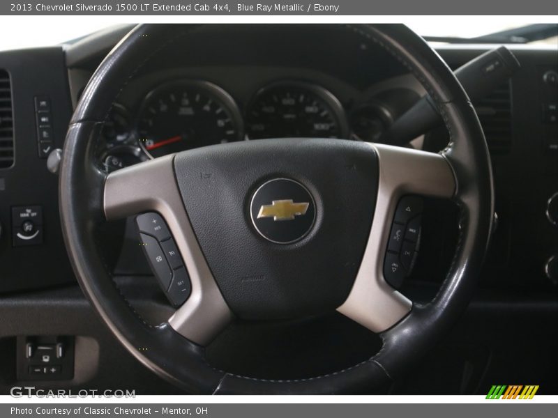 Blue Ray Metallic / Ebony 2013 Chevrolet Silverado 1500 LT Extended Cab 4x4