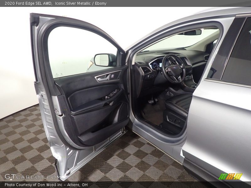 Iconic Silver Metallic / Ebony 2020 Ford Edge SEL AWD