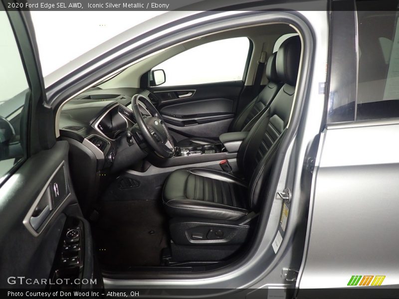 Iconic Silver Metallic / Ebony 2020 Ford Edge SEL AWD