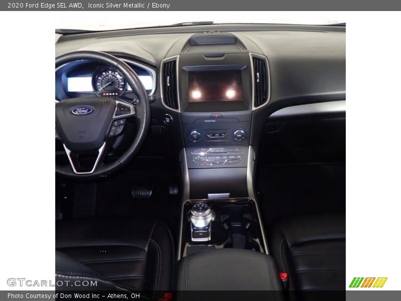 Iconic Silver Metallic / Ebony 2020 Ford Edge SEL AWD