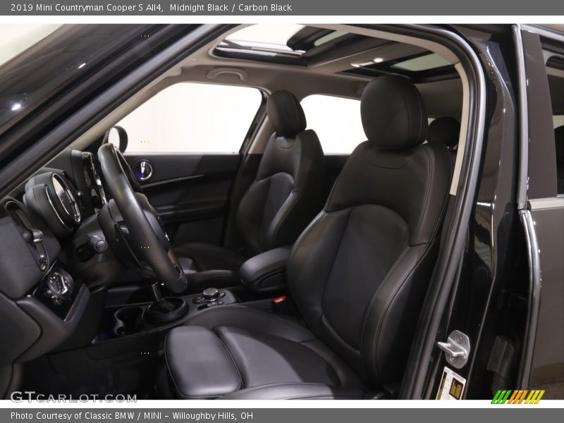 Midnight Black / Carbon Black 2019 Mini Countryman Cooper S All4