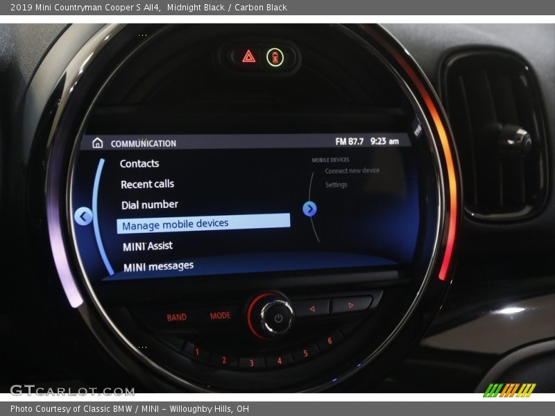 Midnight Black / Carbon Black 2019 Mini Countryman Cooper S All4